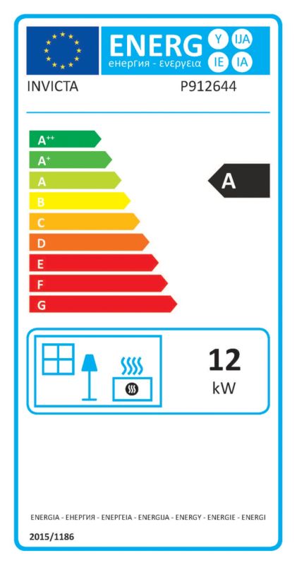 Piec żeliwny Invicta Alma 12 KW