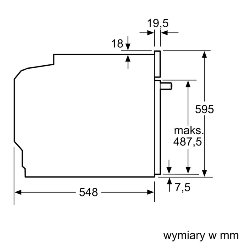 Piekarnik Bosch HBG7341B1 1szt.