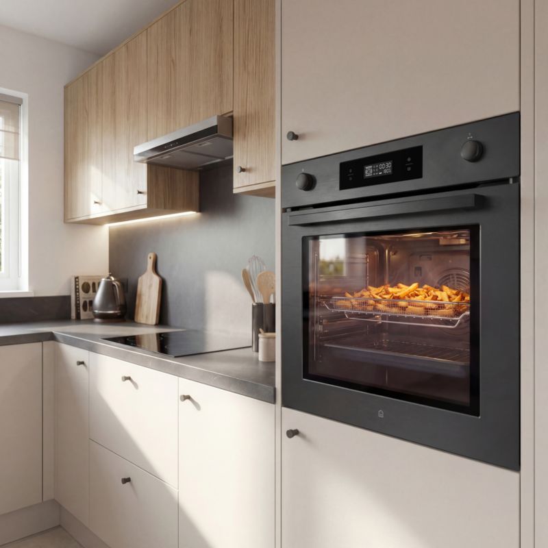 Piekarnik GoodHome czarny