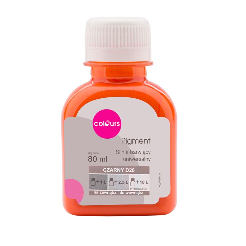 Pigment do farb Colours czarny 80 ml
