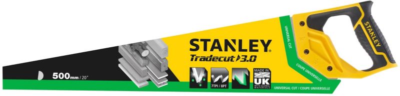 Piła Stanley Tradecut 3.0 500 mm 7 TPI