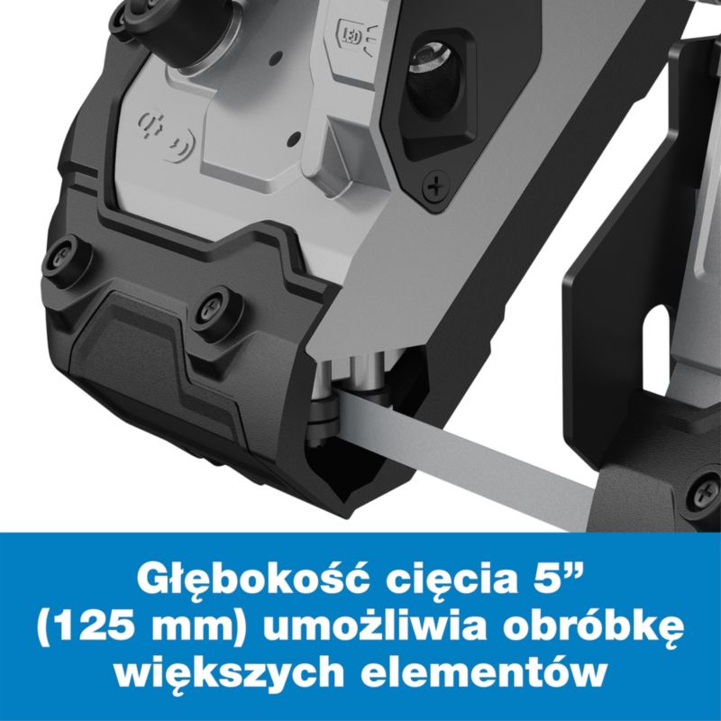 Piła taśmowa Mac Allister 18V bez akumulatora