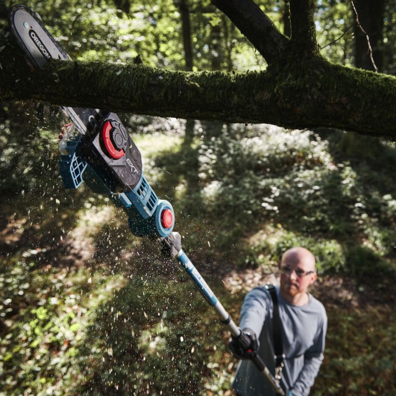 Pilarka akumulatorowa na wysięgniku Erbauer 18 V 20 cm