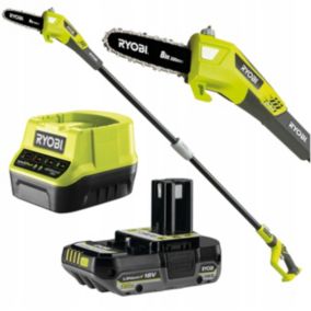 PILARKA OKRZESYWARKA NA WYSIĘGNIKU DO GAŁĘZI RYOBI RPP182020 +AKUMULATOR2Ah 1 szt.