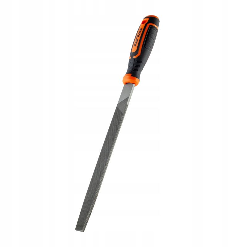 Pilnik płaski Polax metalowy ręczny do metalu 200mm stal T10 1 szt.