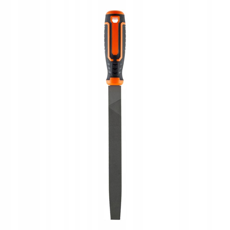 Pilnik płaski Polax metalowy ręczny do metalu 200mm stal T10 1 szt.