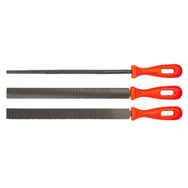Pilniki do drewna Top Tools 200 mm, zestaw 3 szt. 1 kpl