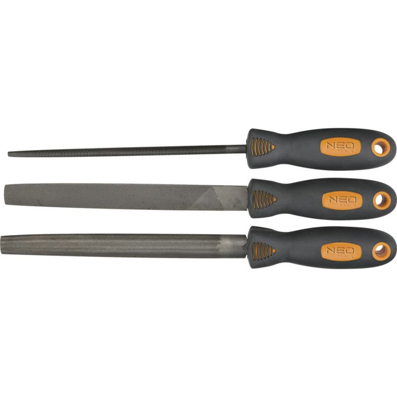 Pilniki do metalu NEO TOOLS zestaw 3 szt. 1 kpl