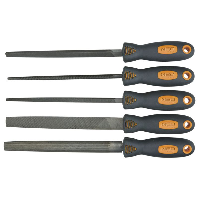 Pilniki do metalu NEO TOOLS zestaw 5 szt. 1 kpl