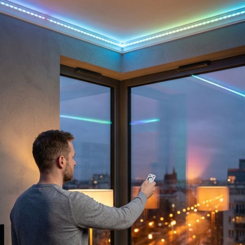 Pilot Eco Light R6-1 Rf Mono Ściemniacz Dotykowy Biały Do Sterowników Led 1 szt