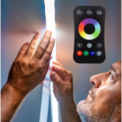 Pilot Eco-Light R8-1 RF EC61329 Bezprzewodowy Dotykowy Do RGB RGBW 1 Szt