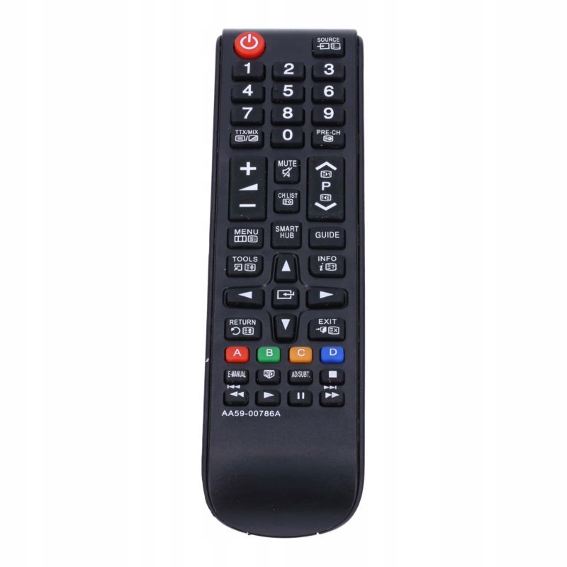 Pilot, Sillar, uniwersalny, zamiennik AA59-00602A, do telewizora Samsung + 4x Baterie AAA, zestaw, 5szt