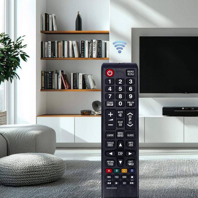Pilot, Sillar, uniwersalny, zamiennik AA59-00602A, do telewizora Samsung + 4x Baterie AAA, zestaw, 5szt