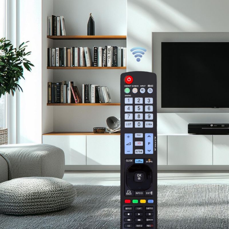 Pilot, Sillar, uniwersalny, zamiennik AKB72914066 do telewizora LG Smart TV OLED QNED + 4x Baterie AAA, zestaw, 5szt