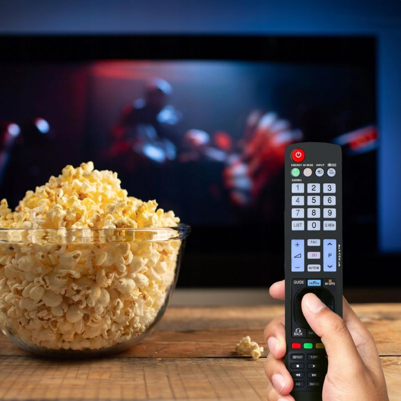 Pilot, Sillar, uniwersalny, zamiennik AKB72914066 do telewizora LG Smart TV OLED QNED + 4x Baterie AAA, zestaw, 5szt