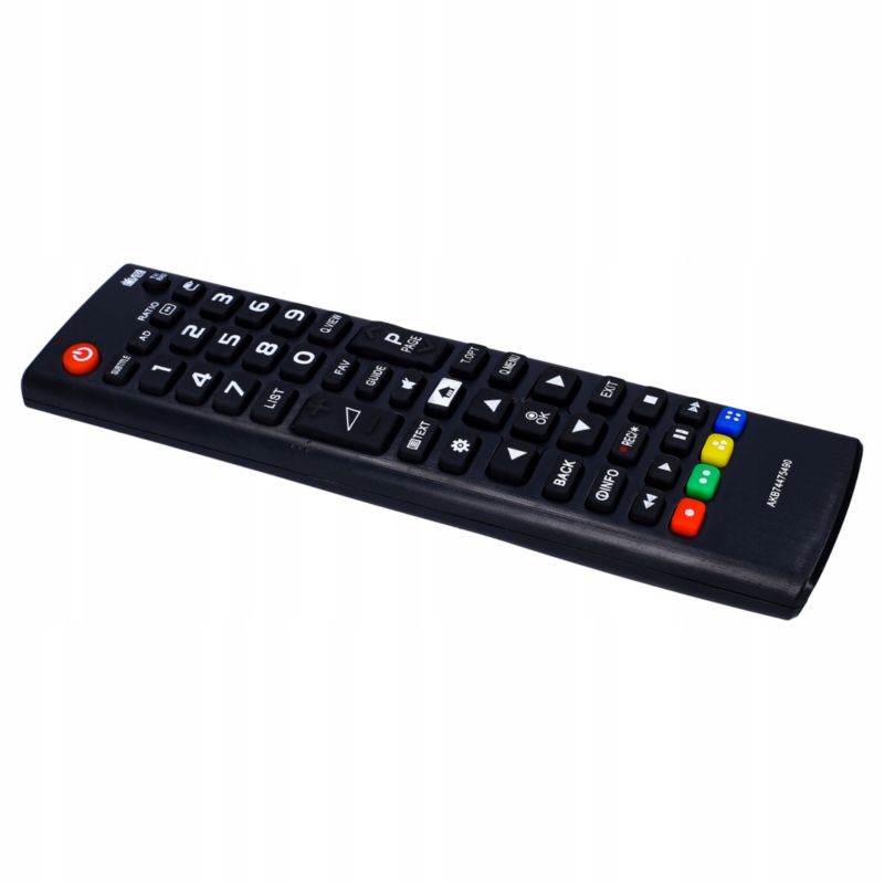Pilot, Sillar, uniwersalny, zamiennik AKB74475490, do telewizora LG Smart TV + 4x Baterie AAA, zestaw, 5szt