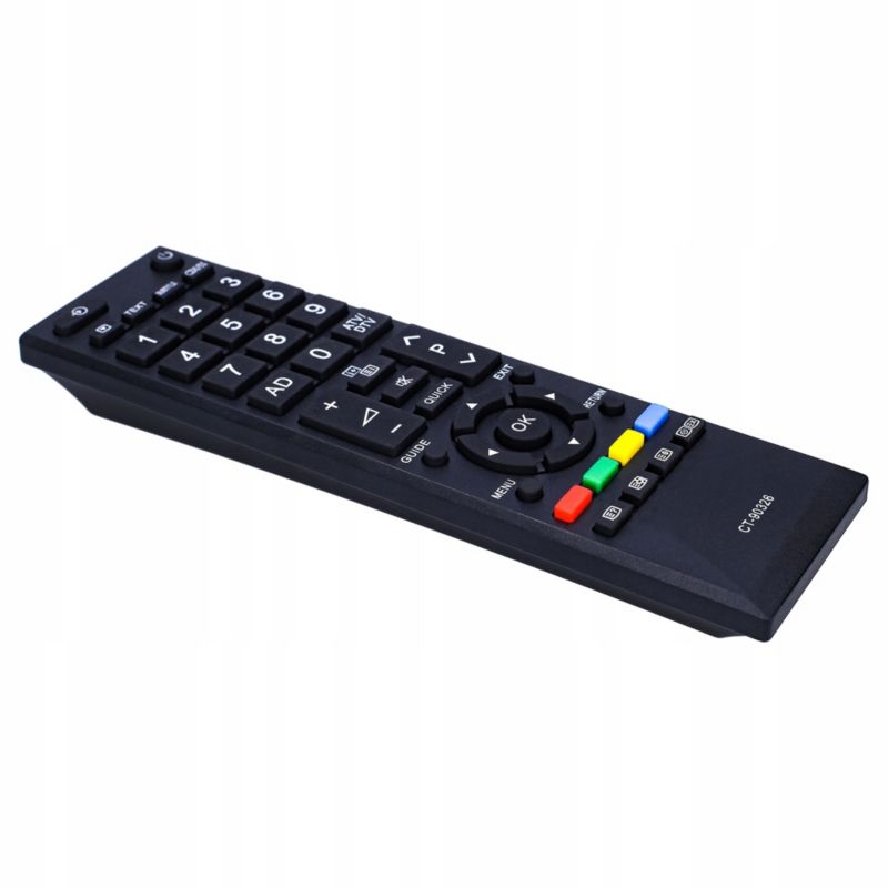 Pilot, Sillar, uniwersalny, zamiennik CT-90326, do telewizora Toshiba Regza + 4x Baterie AAA, zestaw, 5szt