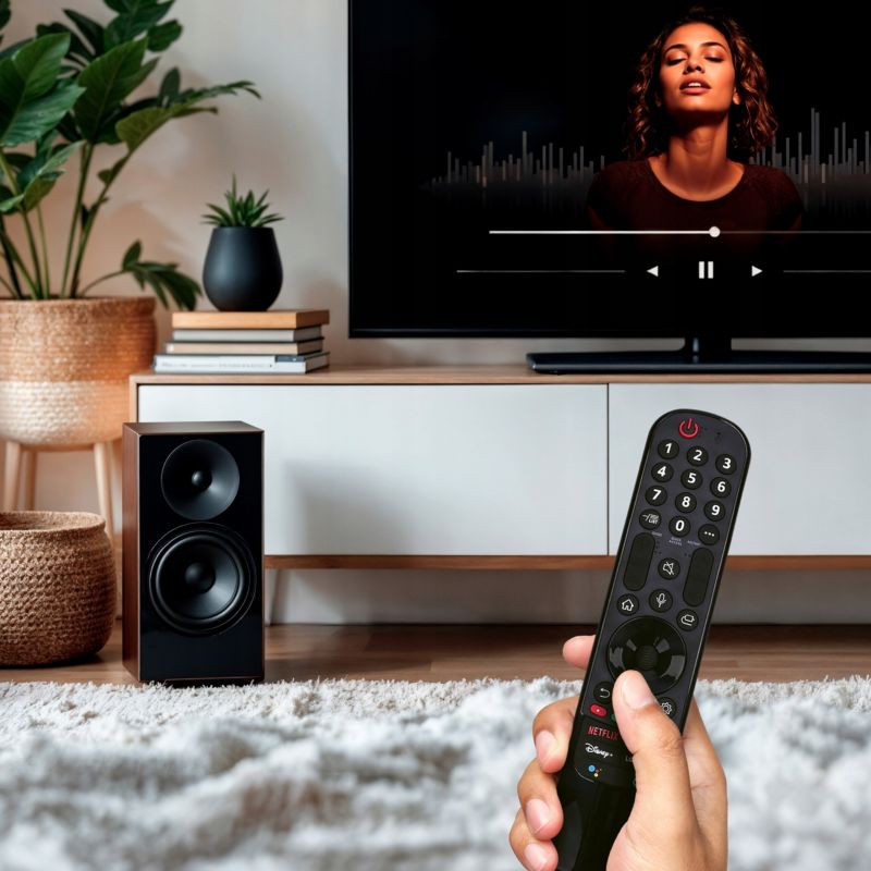 Pilot, Sillar, uniwersalny, zamiennik MR21GC Magic Motion Smart TV, do telewizora LG + 4x Baterie AAA, zestaw, 5szt