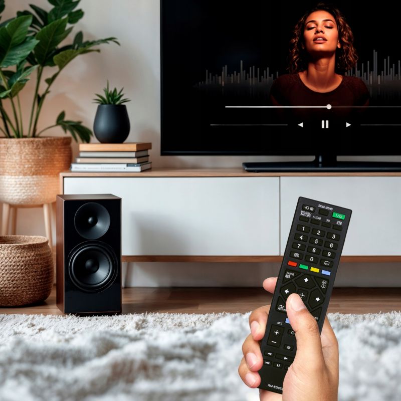 Pilot, Sillar, uniwersalny, zamiennik RM-ED054, do telewizora Sony Bravia + 4x Baterie AAA, zestaw, 5szt