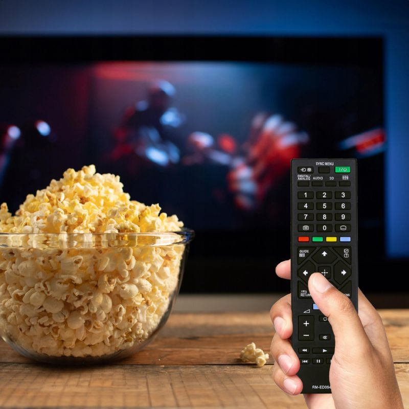 Pilot, Sillar, uniwersalny, zamiennik RM-ED054, do telewizora Sony Bravia + 4x Baterie AAA, zestaw, 5szt