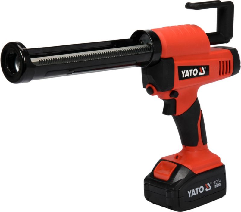 Pistolet do kartuszy Yato z akumulatorem 4,0 Ah Li-Ion 18 V