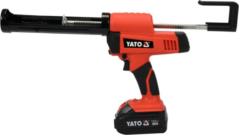 Pistolet do kartuszy Yato z akumulatorem 4,0 Ah Li-Ion 18 V