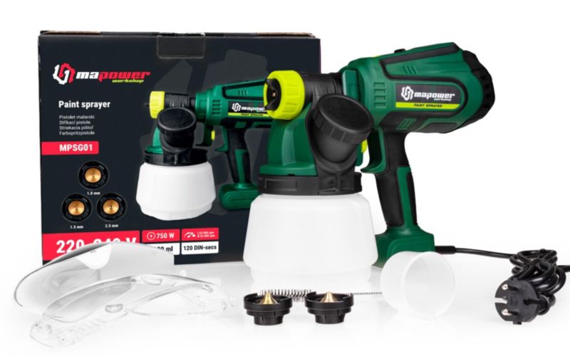 Pistolet do malowania MAPOWER 120DIN 750W agregat malarski 1 kpl.