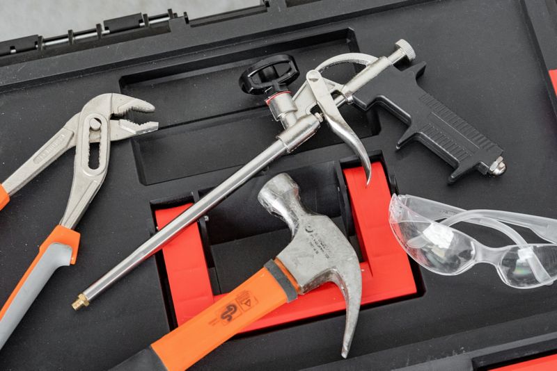 Pistolet do piany Bauhus  STD metalowy 1 szt.