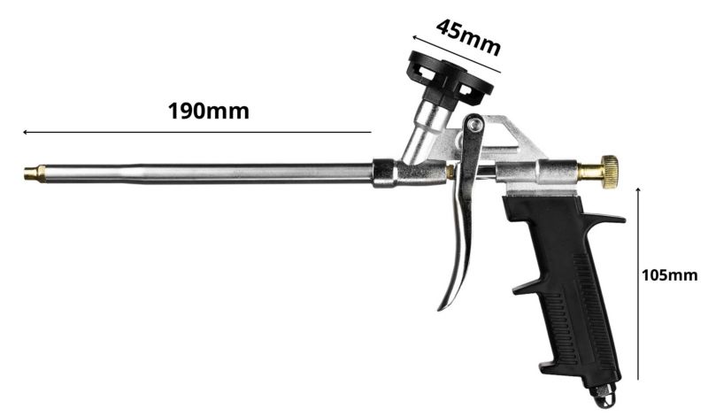 Pistolet do piany Bauhus  STD metalowy 1 szt.