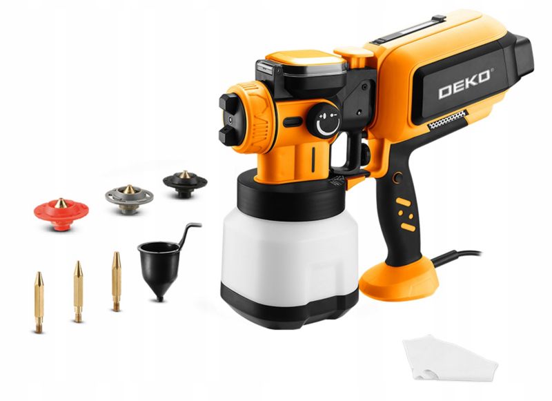 Pistolet malarski DEKO 120DIN 600W 1 kpl.
