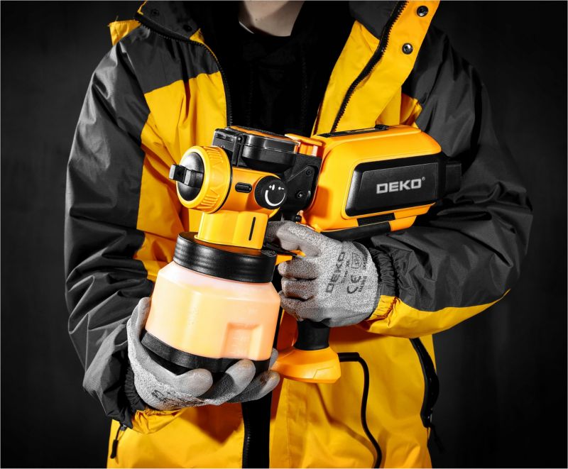 Pistolet malarski DEKO 120DIN 600W 1 kpl.