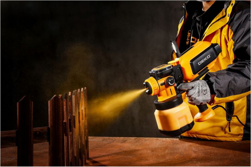 Pistolet malarski DEKO 120DIN 600W 1 kpl.