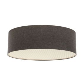 Plafon Bps Koncept sufitowy ERUTAN RATTAN 60 szary 1 szt