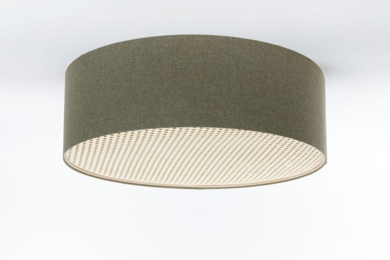 Plafon Bps Koncept sufitowy ERUTAN RATTAN 70 zielony 1 szt