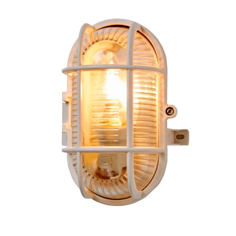 Plafon Bulkhead owalny 1 x 60 W E27 white