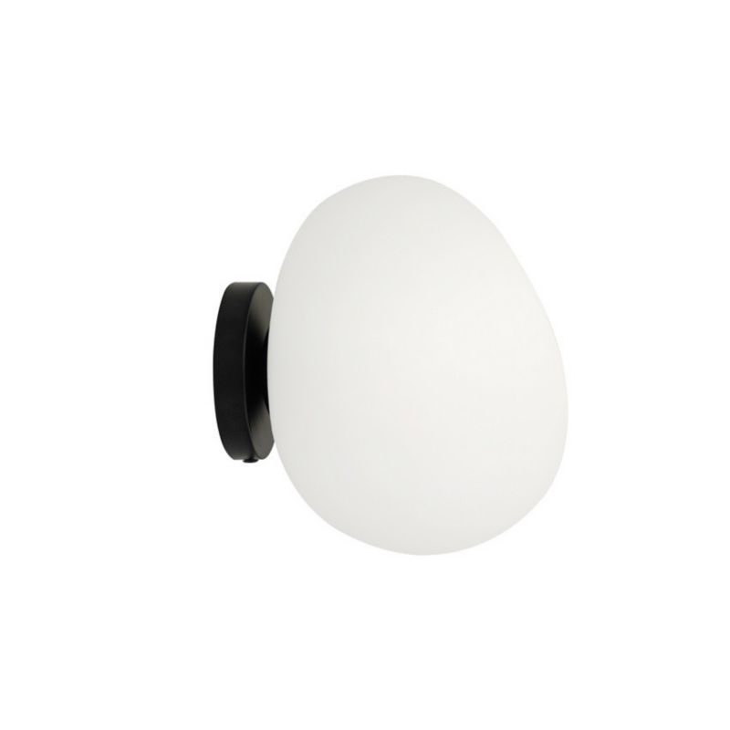 Plafon Candellux Stones biało-czarny  1 x E27 x 40W  wym: 27,5 x 30 x 30 cm - 1 szt.