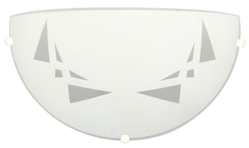 Plafon Candellux Trias biały  1 x E27 x  IP20 wym: 15 x 30 x 9 cm - 1 szt.