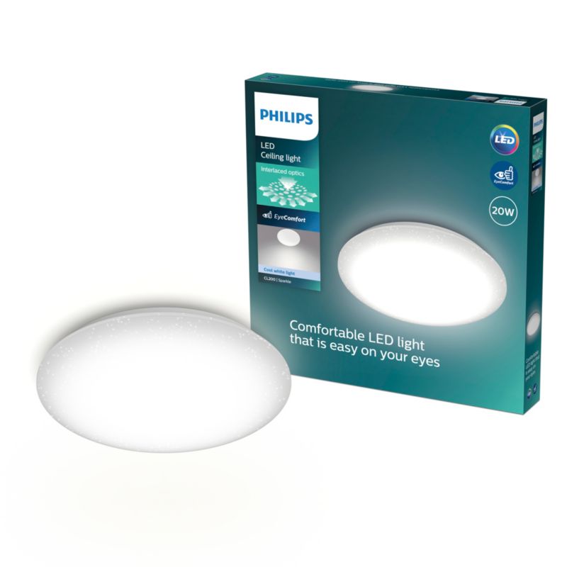 Plafon CL200 Philips Lampa Sufitowa Plafon LED 20W 2300lm 4000K Efekt Gwiazd 1 szt.