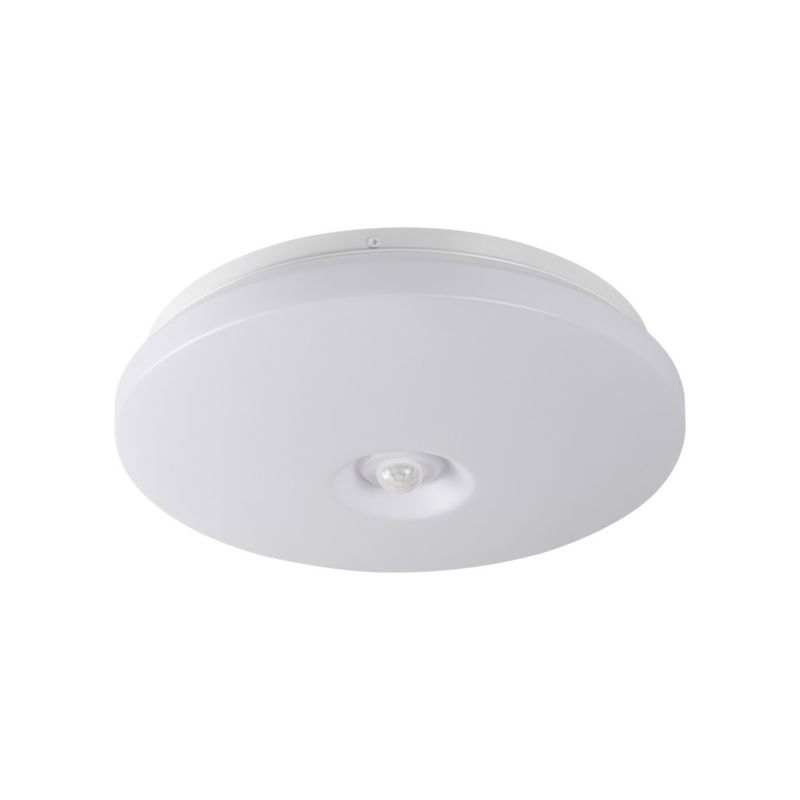 Plafon czujnik PIR Kanlux FOGLER biały okrągły 28cm LED 12W biały neutralny 4000K 1000lm IP20 - 1 szt.