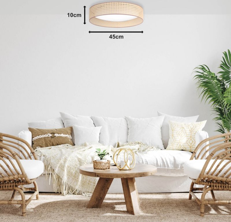 Plafon Duolla Roller Led ratan