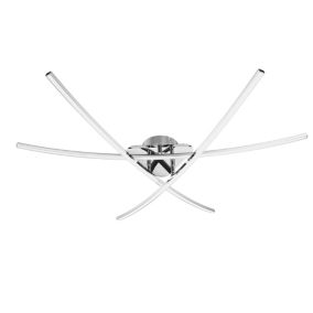 Plafon GoodHome Alani 3400 lm 3000 K chrom