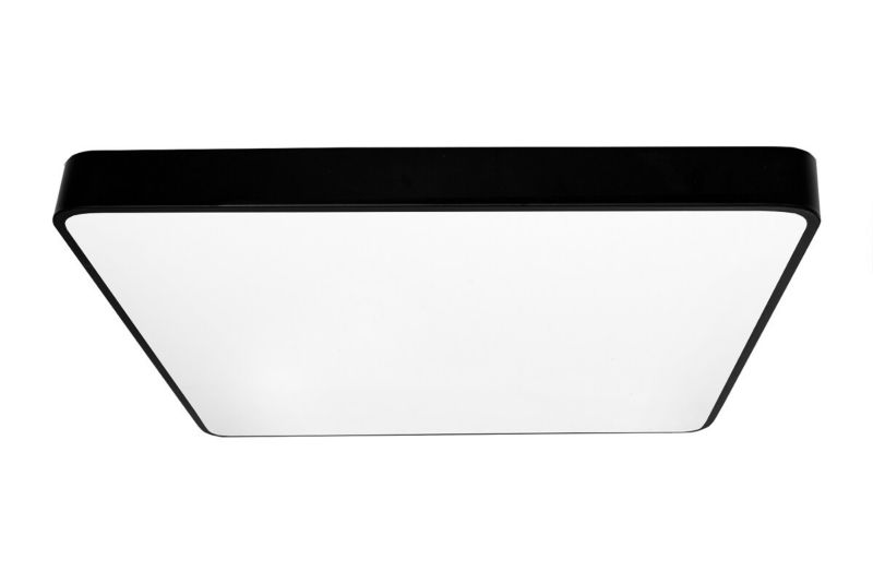 Plafon IdeaLED Hollywood czarno-biały LED 60W 4000K 5400lm  IP20 wym: 5 x 60 x 60 cm metal - 1 szt.