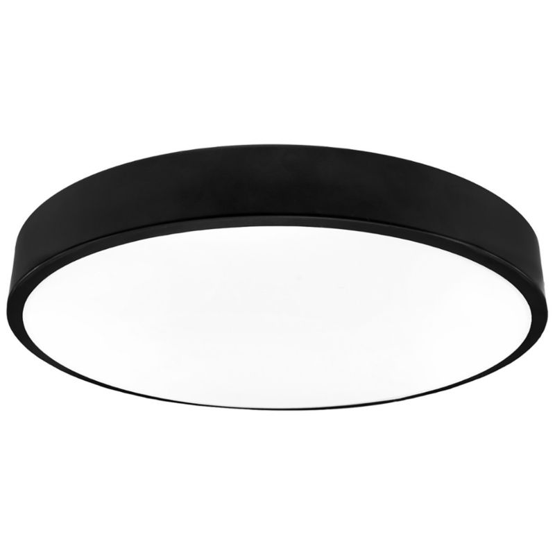 Plafon IdeaLED Houston czarno-biały LED 36W 4000K 3240lm  IP20 wym: 5 x 40 x 40 cm metal - 1 szt.