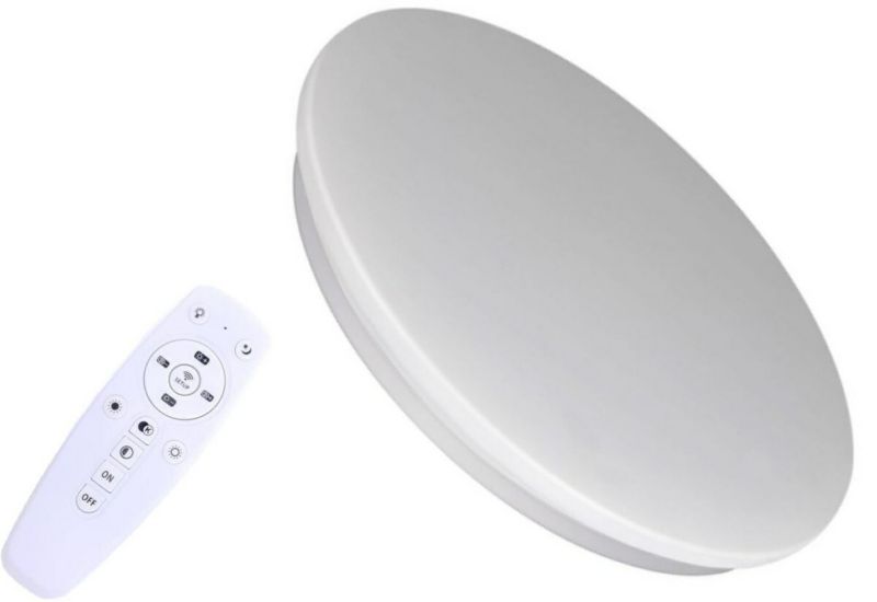 Plafon IdeaLED Orlando biały LED 40W 3000K-6000K 3200lm  IP44 wym: 6 x 39 x 39 cm tworzywo sztuczne - 1 szt.