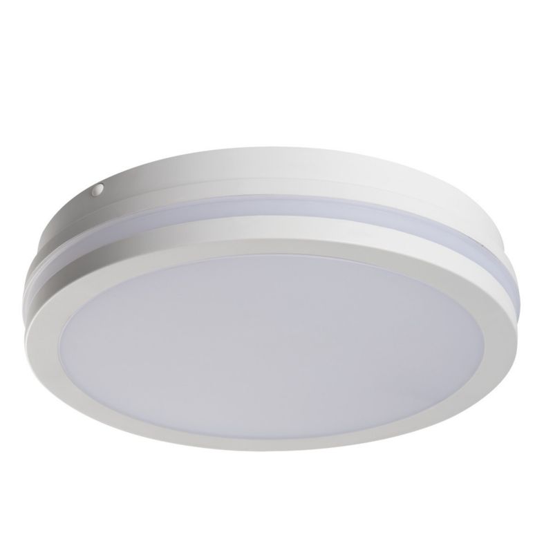 Plafon Kanlux Beno biały LED 30W 3000K-4000K 3530lm łazienkowy IP65 wym: 5,7 x 26 x 26 cm tworzywo sztuczne - 1 szt.