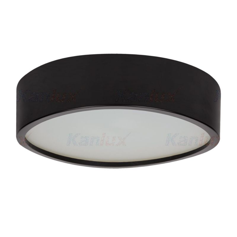 Plafon Kanlux Jasmin czarno-biały  2 x E27 x 20W IP20 wym: 7,7 x 37,5 x 37,5 cm - 1 szt.