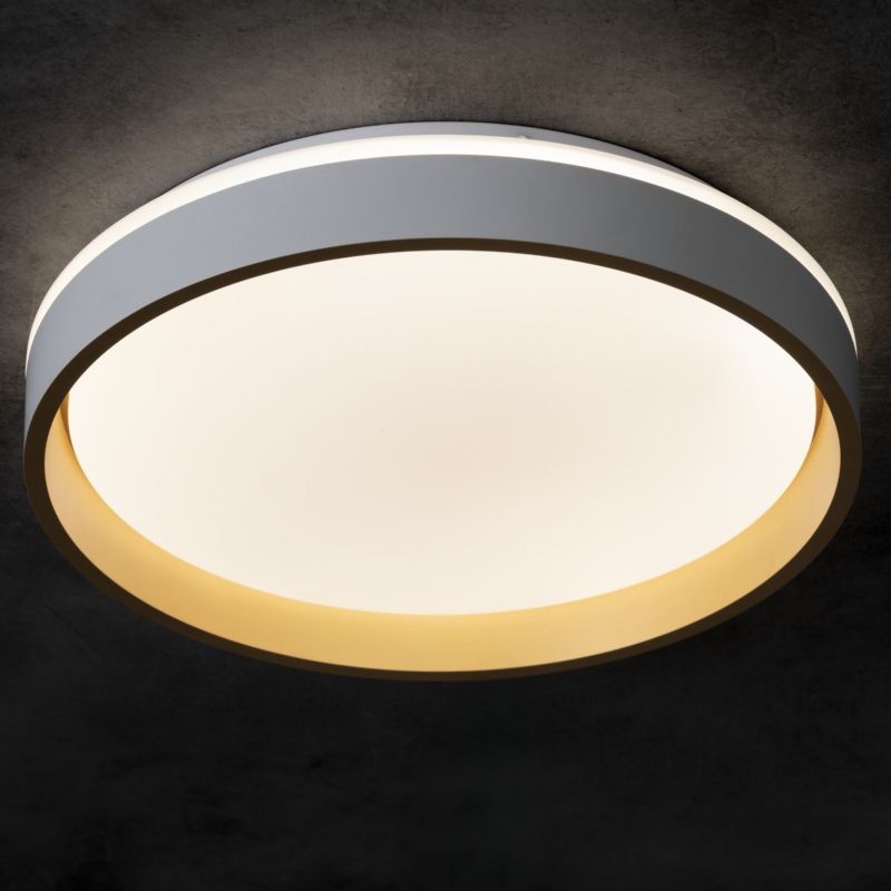 Plafon Kanlux SOLN z pilotem biały okrągły LED 25W 1460lm Odcienie bieli IP20 -1 szt.