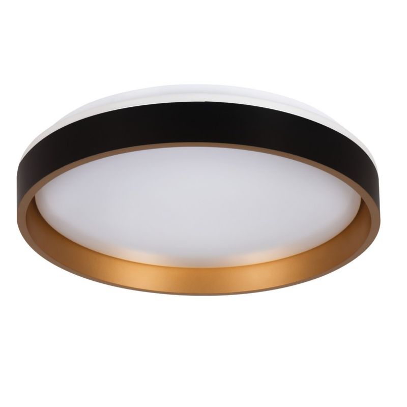 Plafon Kanlux SOLN z pilotem czarny okrągły LED 25W 1460lm Odcienie bieli IP20 -1 szt.