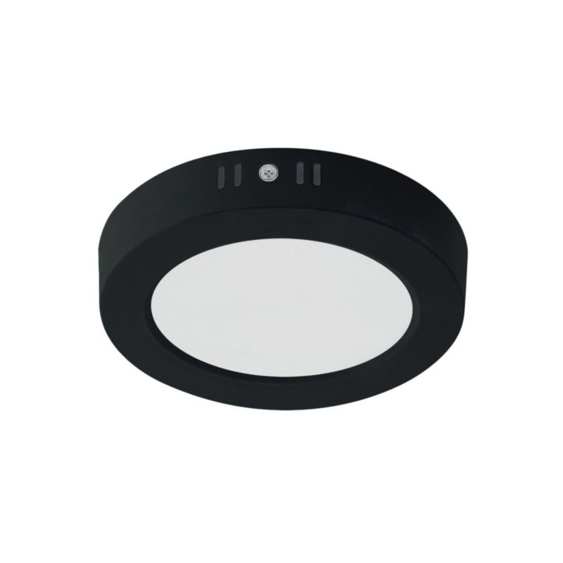 Plafon LED 18W HOROZ 1660lm 3CCT 17,3cm IP20 okrągły czarny MILENA 1 szt.