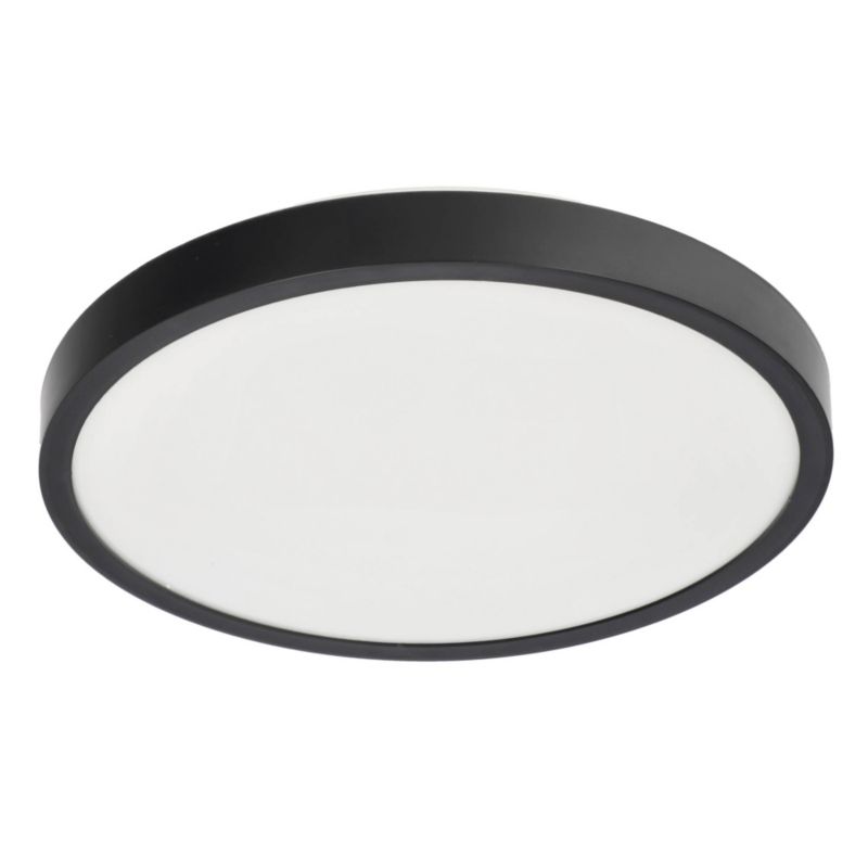 Plafon LED Edo Pereti 18W czarny pierścień 29,5cm, 4000K barwa neutralna, 1800lm, IP44, 220-240V EDO777609  1 szt.